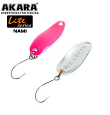Блесна колеблющаяся Akara Lite Series Nami (2 гр) цвет SIL-28