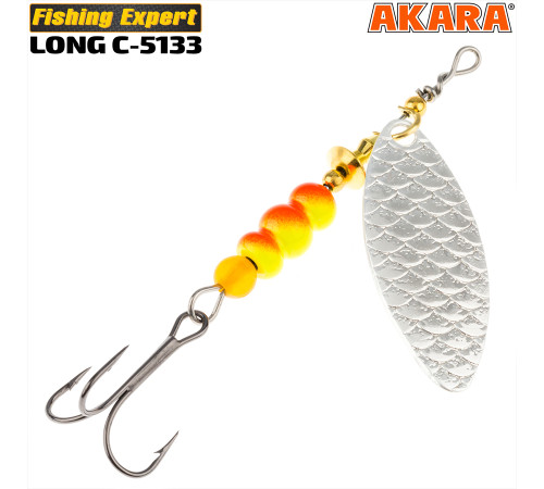 Блесна вертушка Akara Long C-5133 (16 гр) цвет 9-116