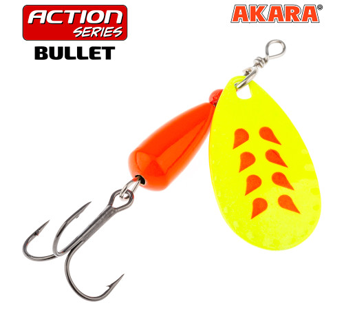 Блесна вертушка Akara Action Series Bullet №2 (6 гр) цвет A35