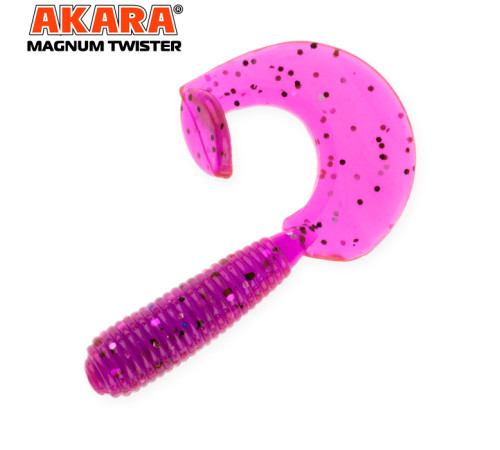 Силиконовые приманки Akara Magnum Twister 20 мм, цвет #413, 8 шт.