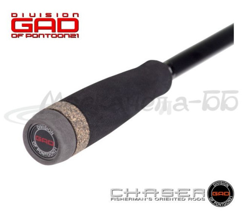 Спиннинг GAD Chaser, углеволокно, 2.29 м, тест 12-46, 140 г