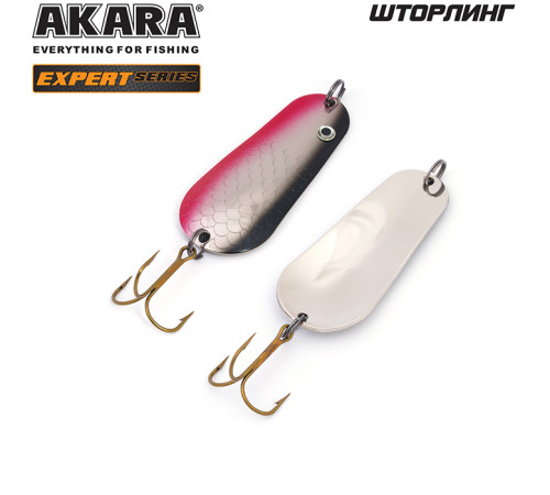 Блесна колеблющаяся Akara Expert Шторлинг 55 (12 гр) цвет 4/SIL