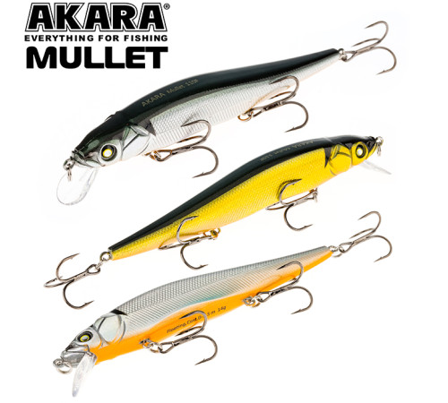 Воблер Akara Mullet 110 F (цвет A23/59)