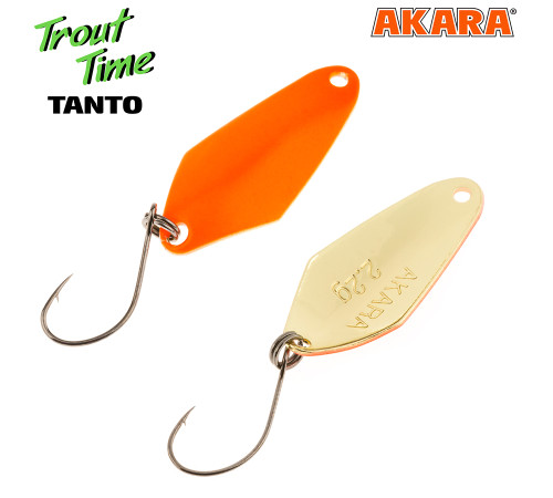 Блесна колеблющаяся Akara Trout Time Tanto (2.2 гр) цвет 30