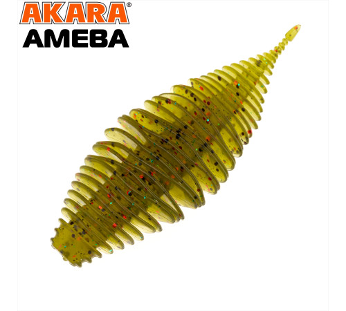 Силиконовые приманки Akara Ameba 65 мм,  цвет #K002, 4 шт.