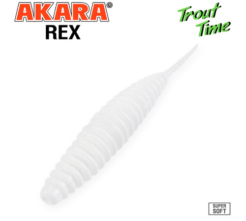 Силиконовые приманки Akara Trout Time REX 2 Cheese, форелевая, 50,7 мм, цвет #R2, 10 шт.