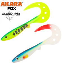 Силиконовые приманки Akara Fox Target Pike 190 мм,  цвет #3, 2 шт.