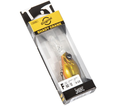Воблер Lucky John Original SHADY CRANK 60F, цвет A018