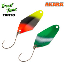 Блесна колеблющаяся Akara Trout Time Tanto (2.2 гр) цвет 69