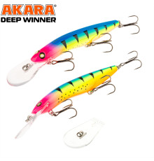 Воблер для троллинга Akara Deep Winner 125 F (цвет A124)