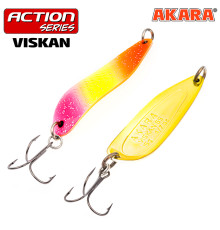 Блесна колеблющаяся Akara Action Series Viskan 65 (18 гр) цвет AB120