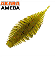 Силиконовые приманки Akara Ameba 100 мм,  цвет #K002, 3 шт.