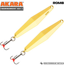 Блесна зимняя Akara Tournament Ice Romb, 7 гр цвет Go