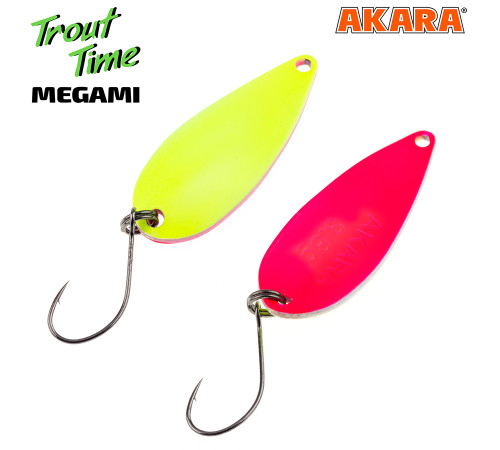 Блесна колеблющаяся Akara Trout Time Megami (3.8 гр) цвет 64
