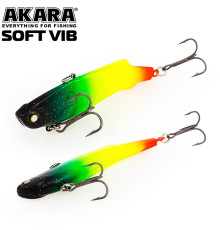 Воблер раттлин Akara Soft Vib 75 S (цвет A21)