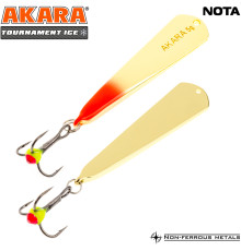 Блесна зимняя Akara Tournament Ice Nota, 5 гр цвет 3/Go