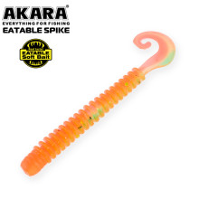 Силиконовые приманки Akara Eatable Spike 85 мм, цвет #L10, 5 шт.