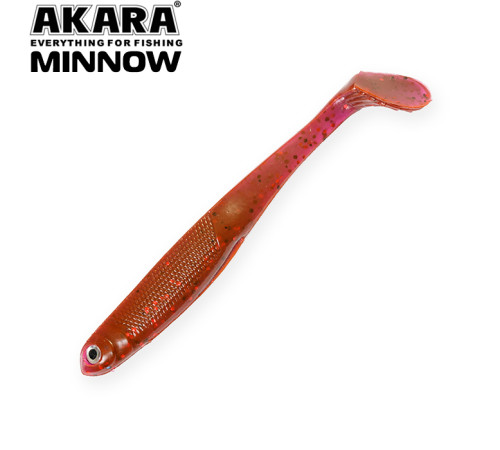 Силиконовые приманки Akara Minnow 100 мм,  цвет #413, 3 шт.