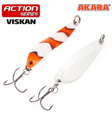 Блесна колеблющаяся Akara Action Series Viskan 65 (18 гр) цвет AB97