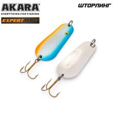 Блесна колеблющаяся Akara Expert Шторлинг 35 (8 гр) цвет 1/Sil