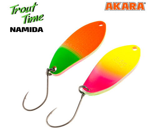 Блесна колеблющаяся Akara Trout Time Namida (3 гр) цвет 41