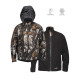 Куртка двухстороняя Norfin HUNTING TRUNDER STAIDNESS/BLACK, размер S
