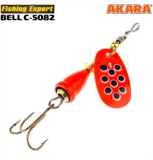 Блесна вертушка Akara Bell C-5082 (8 гр) цвет 200/Red
