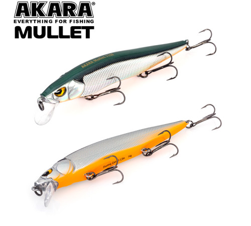 Воблер Akara Mullet 110 F (цвет A23)
