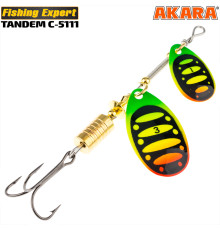 Блесна вертушка Akara Tandem №4/2 (10 гр) цвет 205