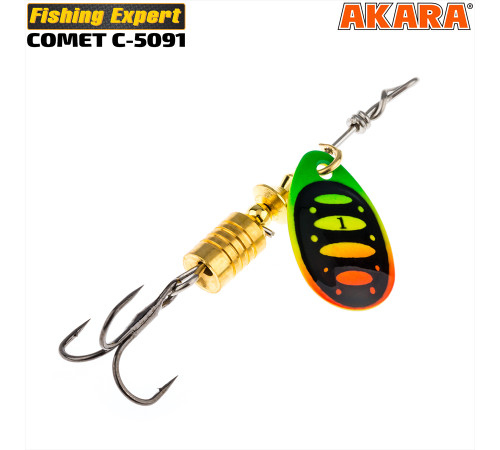 Блесна вертушка Akara Comet (12 гр) цвет 205
