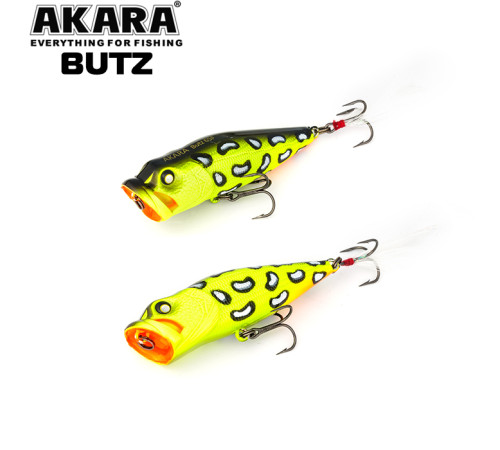 Воблер поппер Akara Butz 65 F (цвет A116)