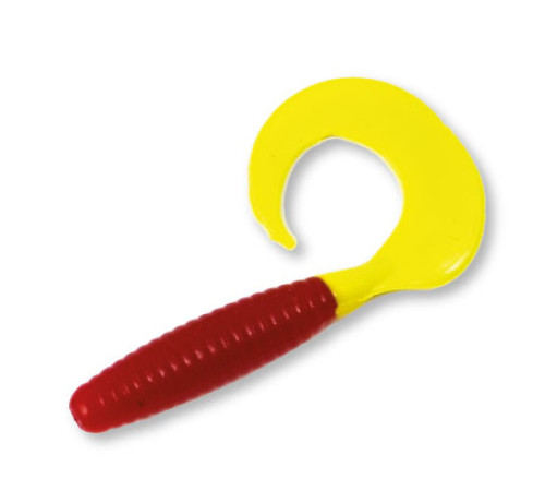 Силиконовые приманки Akara Fat Twister 40 мм, цвет #17R, 10 шт.