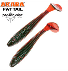 Силиконовые приманки Akara Fat Tail 180 мм,  цвет #11, 3 шт.