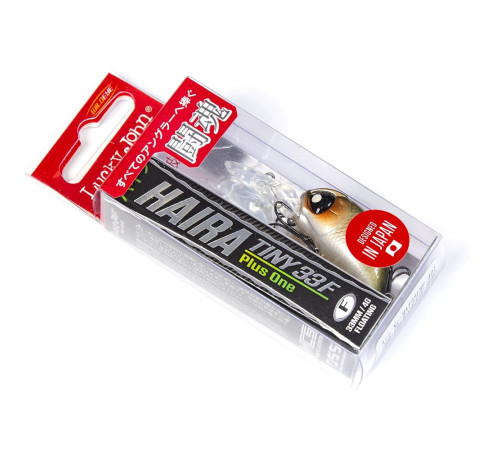 Воблер Lucky John Pro Series HAIRA TINY 33LBF Plus Foot, цвет 401