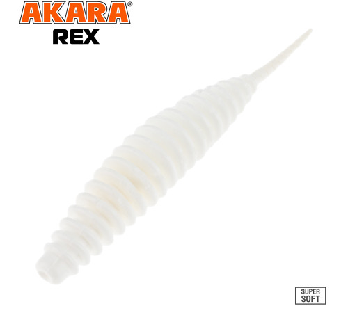 Силиконовые приманки Akara REX 63,5 мм, цвет #02T, 8 шт.