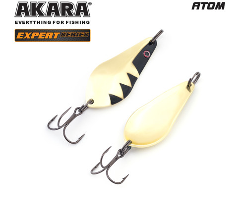 Блесна колеблющаяся Akara Атом Expert 65 (18 гр) цвет 13/GO