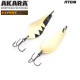 Блесна колеблющаяся Akara Атом Expert 65 (18 гр) цвет 13/GO