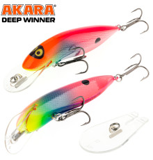 Воблер для троллинга Akara Deep Winner 85 F (цвет A67)