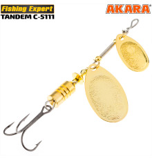 Блесна вертушка Akara Tandem №4/2 (10 гр) цвет Go116