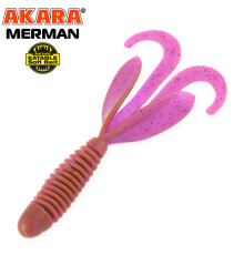 Силиконовые приманки Akara Eatable Merman 110 мм, цвет #413, 3 шт.