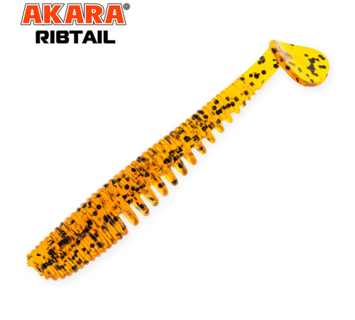 Силиконовые приманки Akara Ribtail 90 мм,  цвет #417, 4 шт.