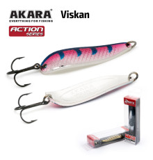 Блесна колеблющаяся Akara Action Series Viskan 65 (15 гр) цвет AB96