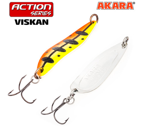 Блесна колеблющаяся Akara Action Series Viskan 65 (18 гр) цвет AB92