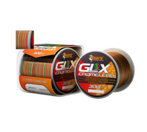 Леска Akara GLX Сhameleon Power Line (300м), 0,28мм