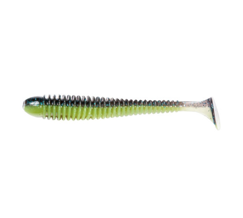 Силиконовые приманки Lucky John Pro Series Spark Tail 3,0in T53, 7шт, виброхвост