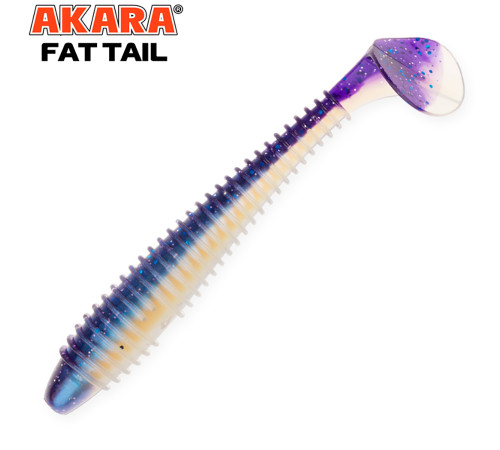 Силиконовые приманки Akara Fat Tail 80 мм,  цвет #441, 4 шт.