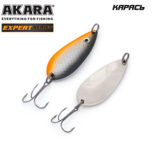 Блесна колеблющаяся Akara Expert Карась 65 (18 гр) цвет 2/SIL
