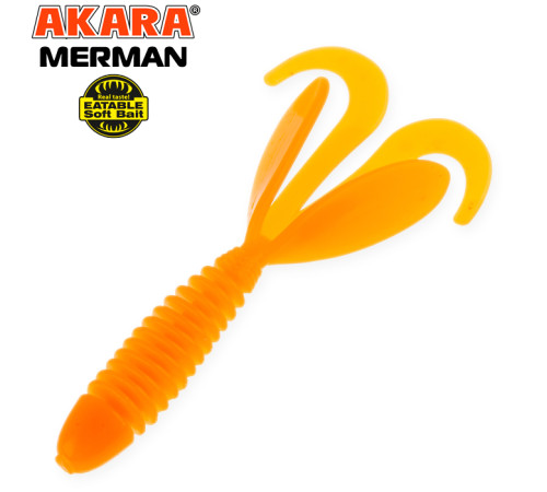 Силиконовые приманки Akara Eatable Merman 110 мм, цвет #100, 3 шт.