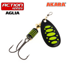 Блесна вертушка Akara Action Series Aglia №1 (4 гр) цвет A34