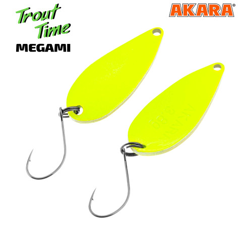 Блесна колеблющаяся Akara Trout Time Megami (3.8 гр) цвет 61